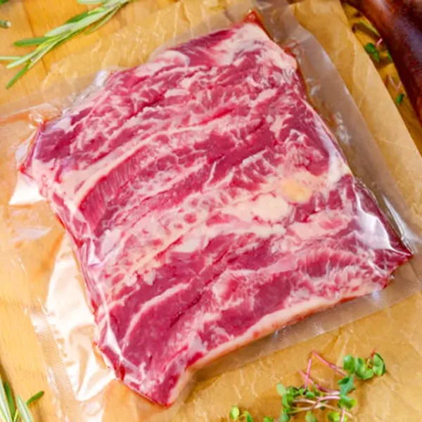 Costillas de res congeladas