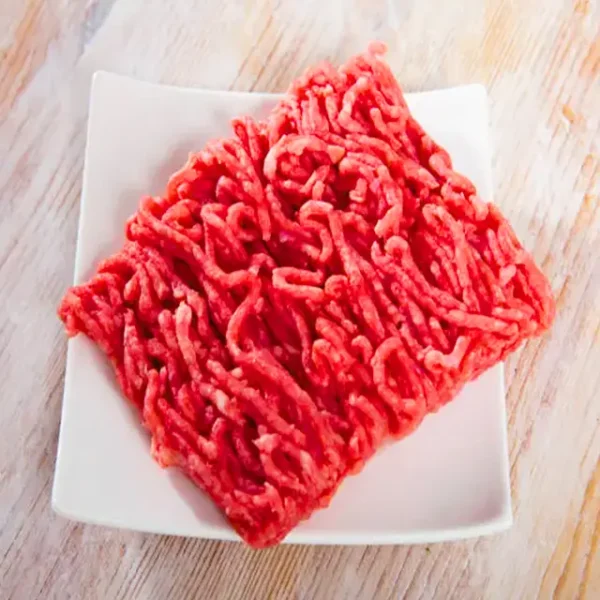 Carne molida congelada